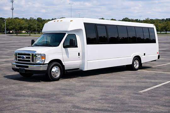 25-passenger minibus available for charter in Harrisburg, PA