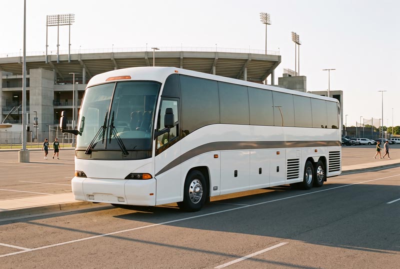 Sports Team Charter Bus Rentals in Harrisburg, PA